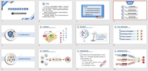 供應(yīng)鏈?zhǔn)称钒踩芾砼嘤?xùn)課件 構(gòu)建全鏈條安全防線(xiàn)